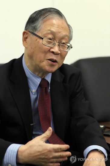 朝鲜平壤科技大学名誉校长朴灿牟(音译)(韩联社) 朝鲜平壤科技大学名誉校长朴灿牟(音译)(韩联社)