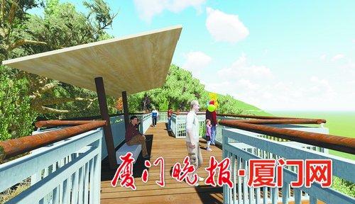 栈道桥效果图