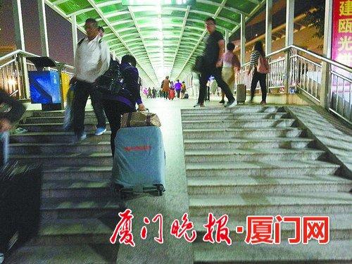 ▲这个台阶最不好走。
